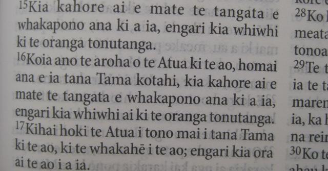 Hoani 3:16